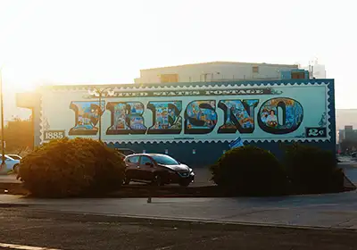 Fresno skyline
